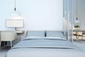 Łóżko w stylu romantycznym